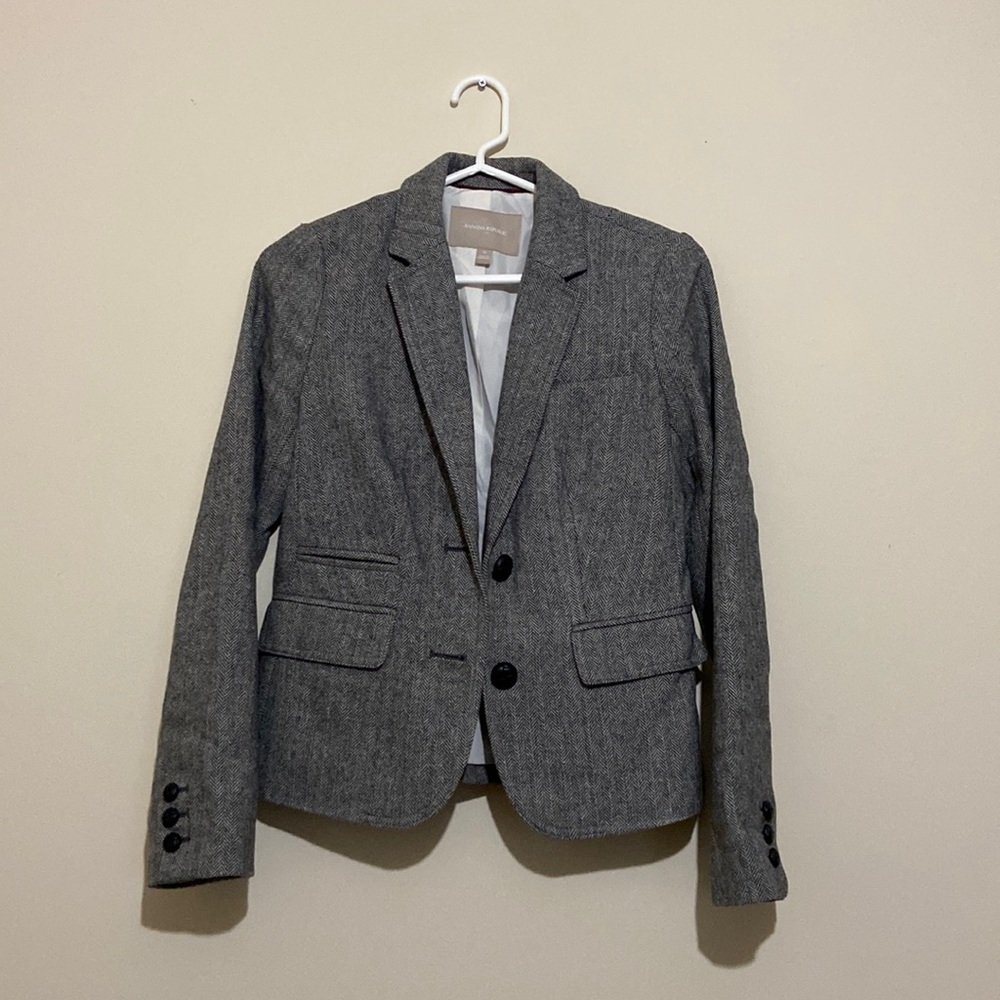 Banana Republic tweed blazer